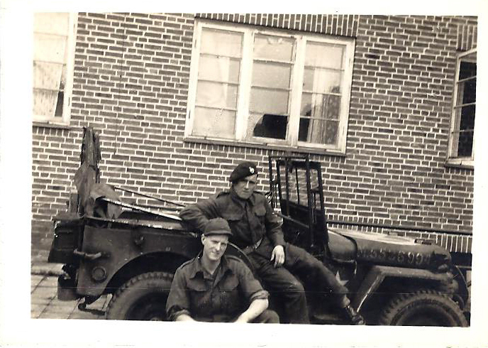 Charles Booth (front) and another, 46RM Commando