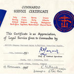 Cdo Certificate for CSM Phillips