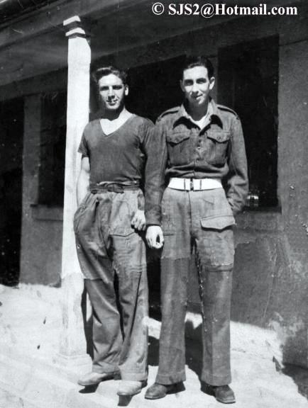 Bill Silvester and Paddy Byrne, No.5 Commando