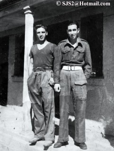 Bill Silvester and Paddy Byrne, No.5 Commando