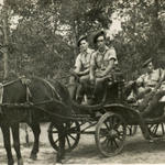 Robert Fowler (front left) and others unknown from No 11 Cdo 10 troop