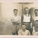 Robert Fowler (front left) and others at Gepruft Stalag 1VA R