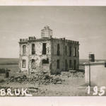 The remains of the building used as Rommel's headquarters during Operation Flipper