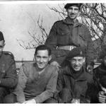 Bill Portman MM and others, No.4 Commando belvd. D troop. Poss. at Flushing.