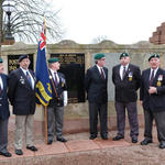 Service at the memorial