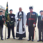 Johnny Morris, Fred Davies, Royal Hospital Chaplain, Captain of Invalids, Billy Moore