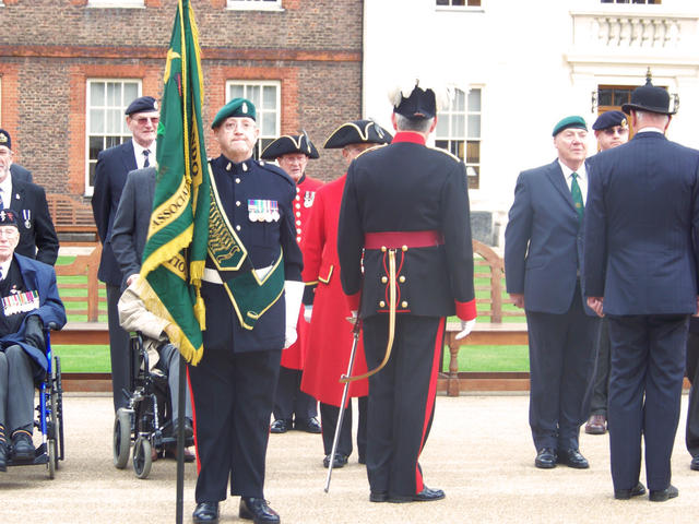 CVA National Standard Bearer, Fred Davies