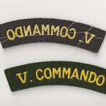 Cloth Shoulder flash 5 Commando WW2