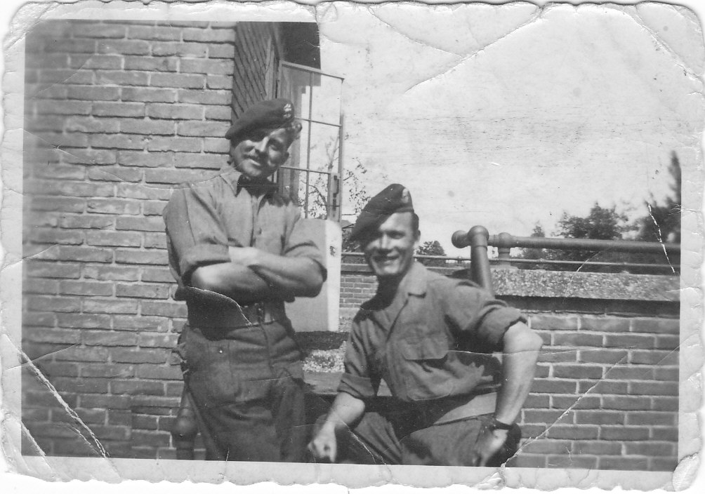 Two from No.4 Commando believed in Holland