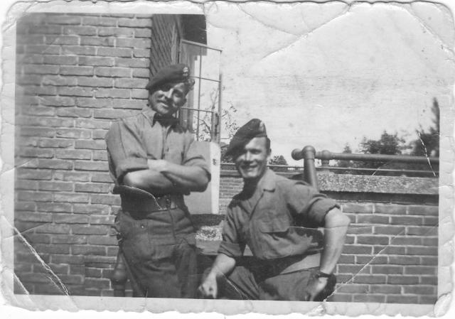 Two from No.4 Commando believed in Holland