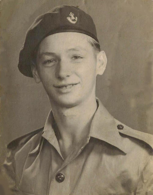 Ronald Davies Ox & Bucks before joining No.5 Commando