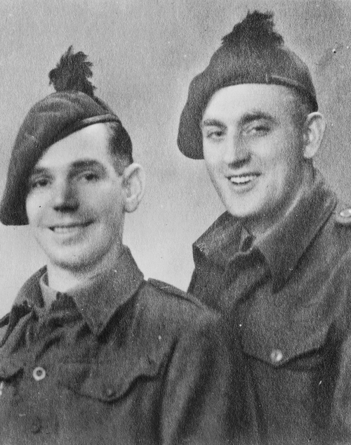 John J Gallacher & Jock L Gray, No. 9 Commando, Salonika 1944.