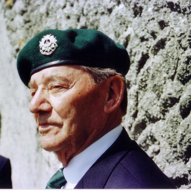 Fred Walker, veteran of No.3 Commando 4 Troop, 2006
