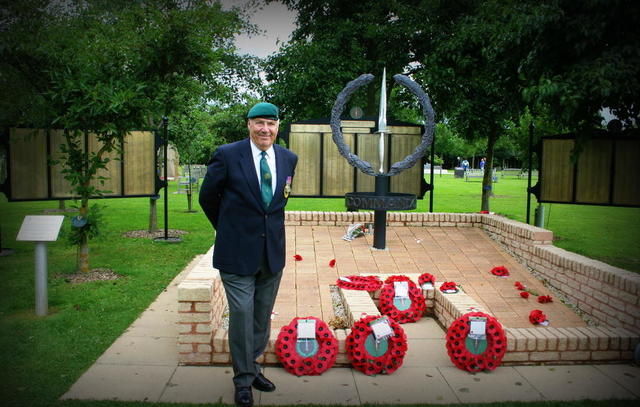 Joe Murtagh,  Commando Veterans Association Secretary, Alrewas 2014