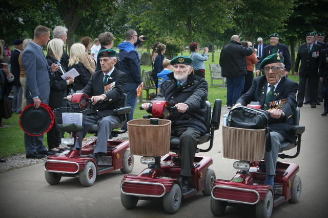 Three Warriors at Alrewas 2014.