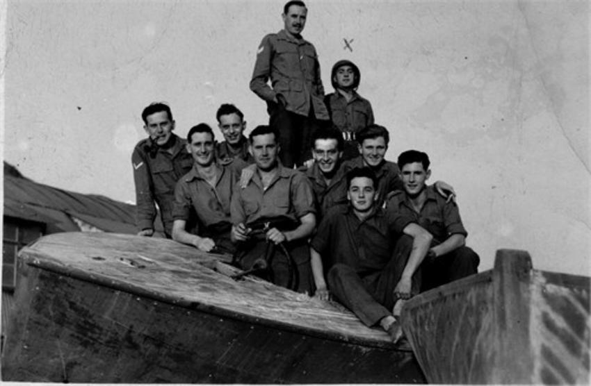 L/Cpl Jim 'Bracken' Fearns and others,  Hong Kong