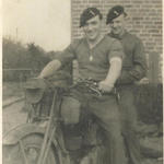 Duffy (front) and Alistair Kirkman, 1 Bde. Signals