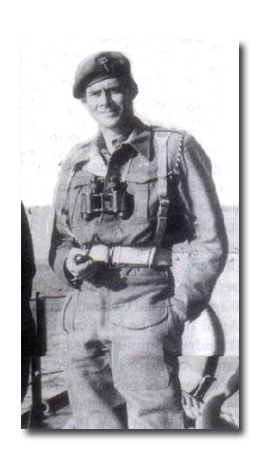 Lt. Col. Francis West 'Ted' Fynn, M.C., OC No.2 Commando 1944-1945