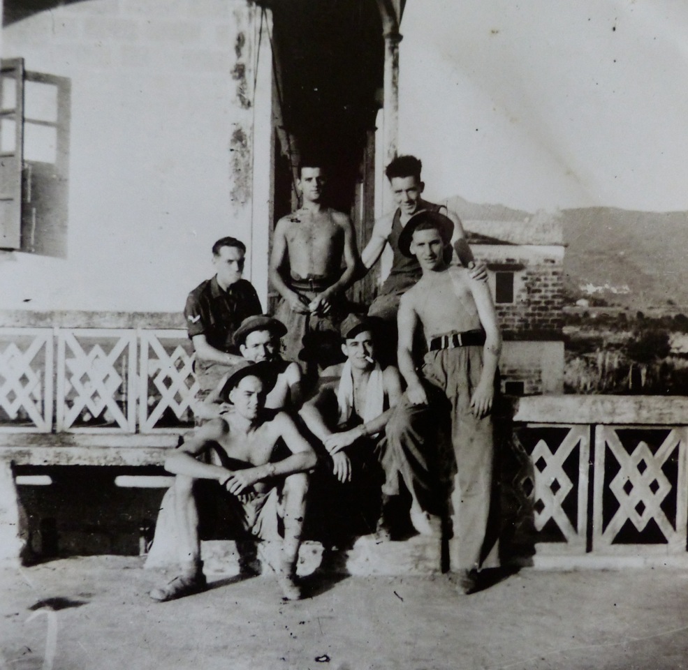 Harvey, Combes, LCPL Green, Carthoff, 42RM Commando