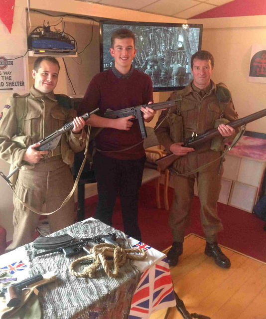 Mike Smith, Lewis Kerr-Rogers, and Paul Macdonald