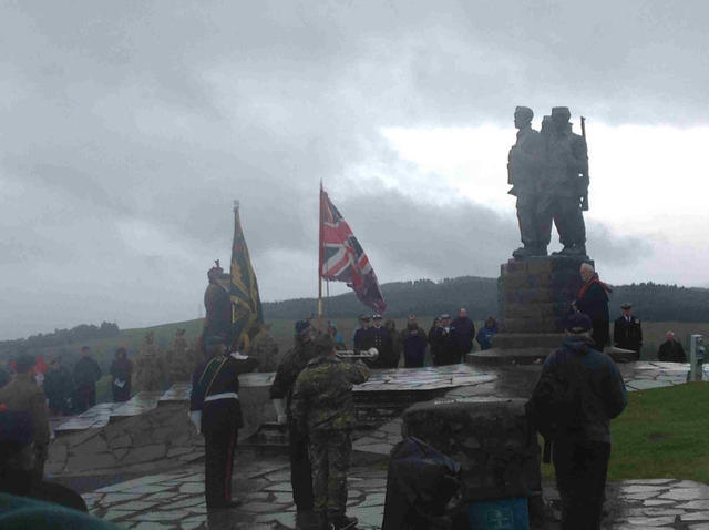 The Last Post at the Service 30th Aug 2014