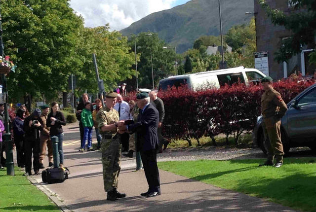 Presentation of the Trooper Stan Scott  Skill at Arms Challenge Trophy