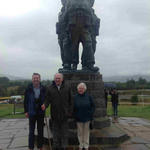 John Morgan 2 Cdo Bde Signals, with his wife and son