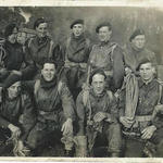 2 Brigade Signallers, James Murray (front 2nd left) and others
