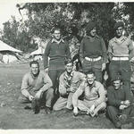 James Murray 2 Bde Signals (front row 1st  left) and others