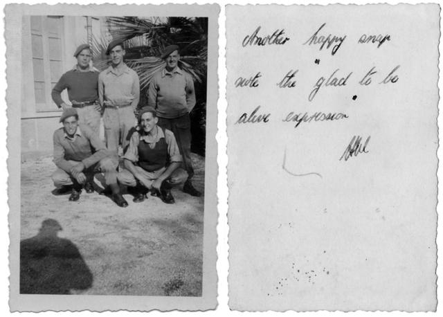 Hal Bull, Bob Currie, Frank Lewis, Johnnie Johnson, 2 Special Service Brigade Signals