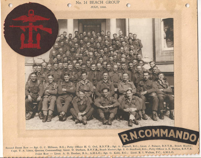 No 14 Beach Group July 1942