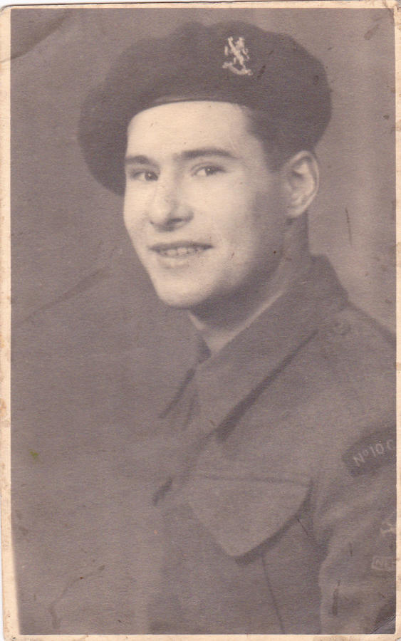 Joannes Lodewijk Bouman, No 10(IA) Commando 2 troop. Early 1945.