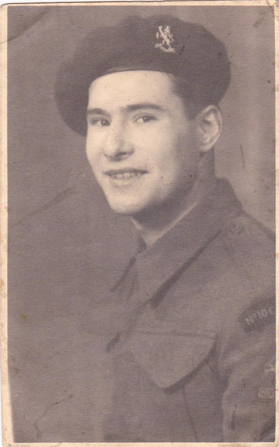 Joannes Lodewijk Bouman, No 10(IA) Commando 2 troop. Early 1945.