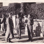 HRH King Haakon at Eastbourne Jan'45