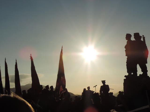 Commando Memorial Service 2014