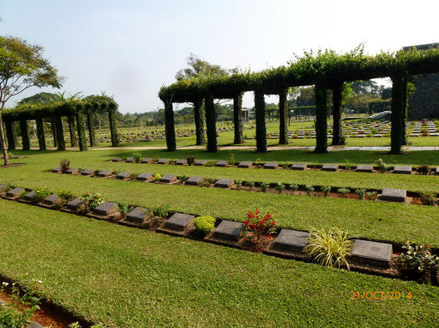 Taukkyan War Cemetery, Yangon, Myanmar