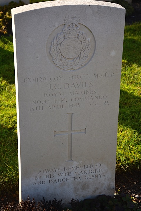 Company Sergeant Major John Charles Davies