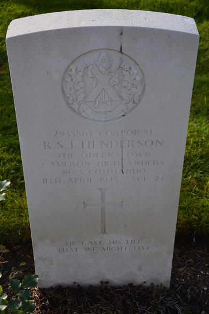 Corporal Robert Smith Jamieson Henderson