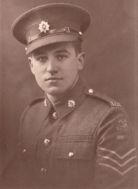 Sgt Henry Brown, RASC and No.1 Commando.