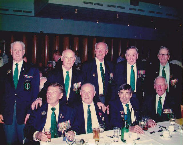 No 3 Commandos at the Stand Down dinner 18th Sept 2005 Portsmouts
