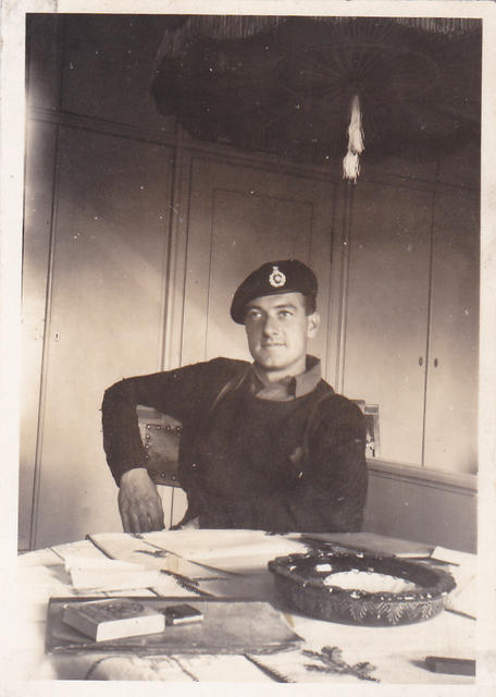 Sgt A.J. H. 'Harry' Hewitt, 46RM Cdo., 'S' tp., Neustadt, Germany, 6/5/45