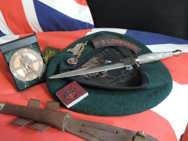 Commando items of Bob Donnison, No.5 Commando