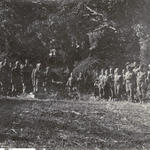 No.5 Commando at burial service (1)