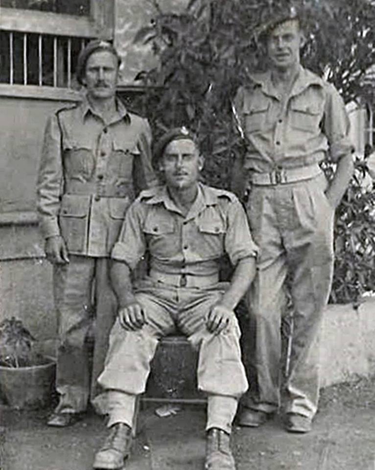 Robert Donnison and No.5 Commando comrades