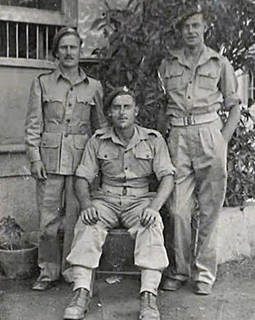 Robert Donnison and No.5 Commando comrades