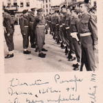 Sgt Wilkins MM and others from No 9 Cdo 2 troop at  Drama November 1944