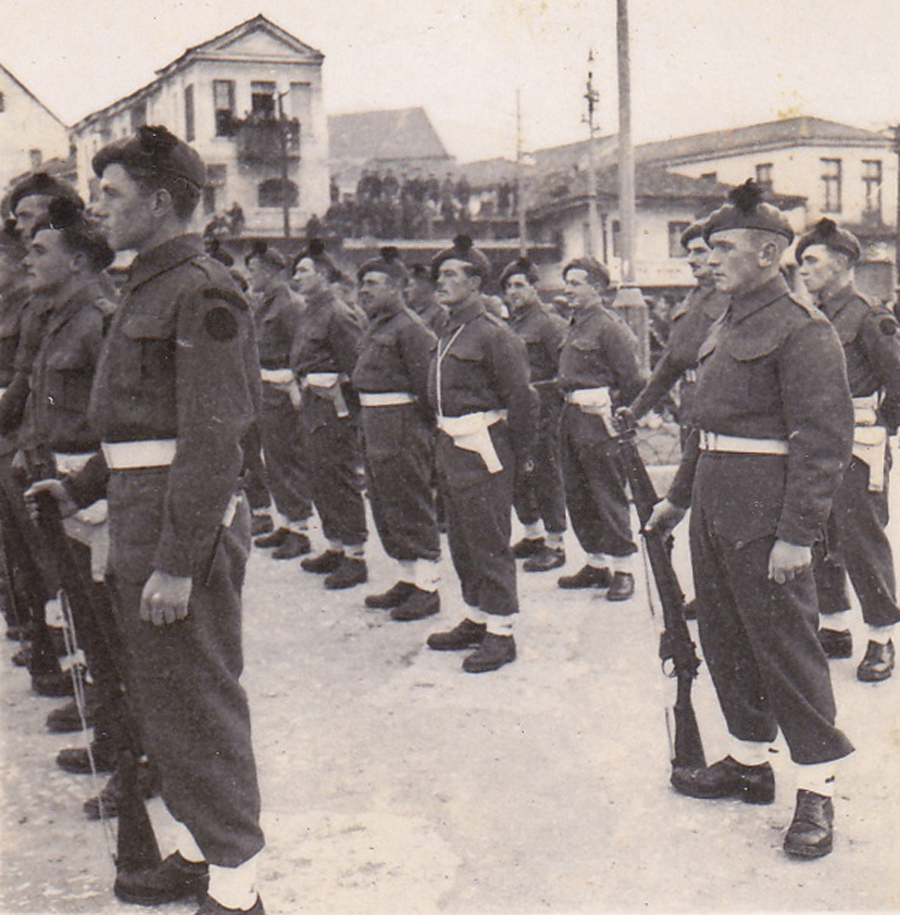 No.9 Commando 2 troop at Drama 12th November 1944