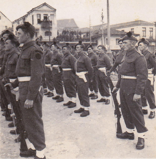 No.9 Commando 2 troop at Drama 12th November 1944