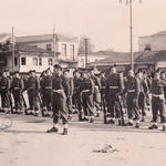 Sgt Wilkins MM, Pte Nixon, and others from 2Tp, 9 Commando, Drama, 12th November 1944