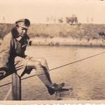 Lt Francis, guide interpreter No 9 Cdo Greece November 1944